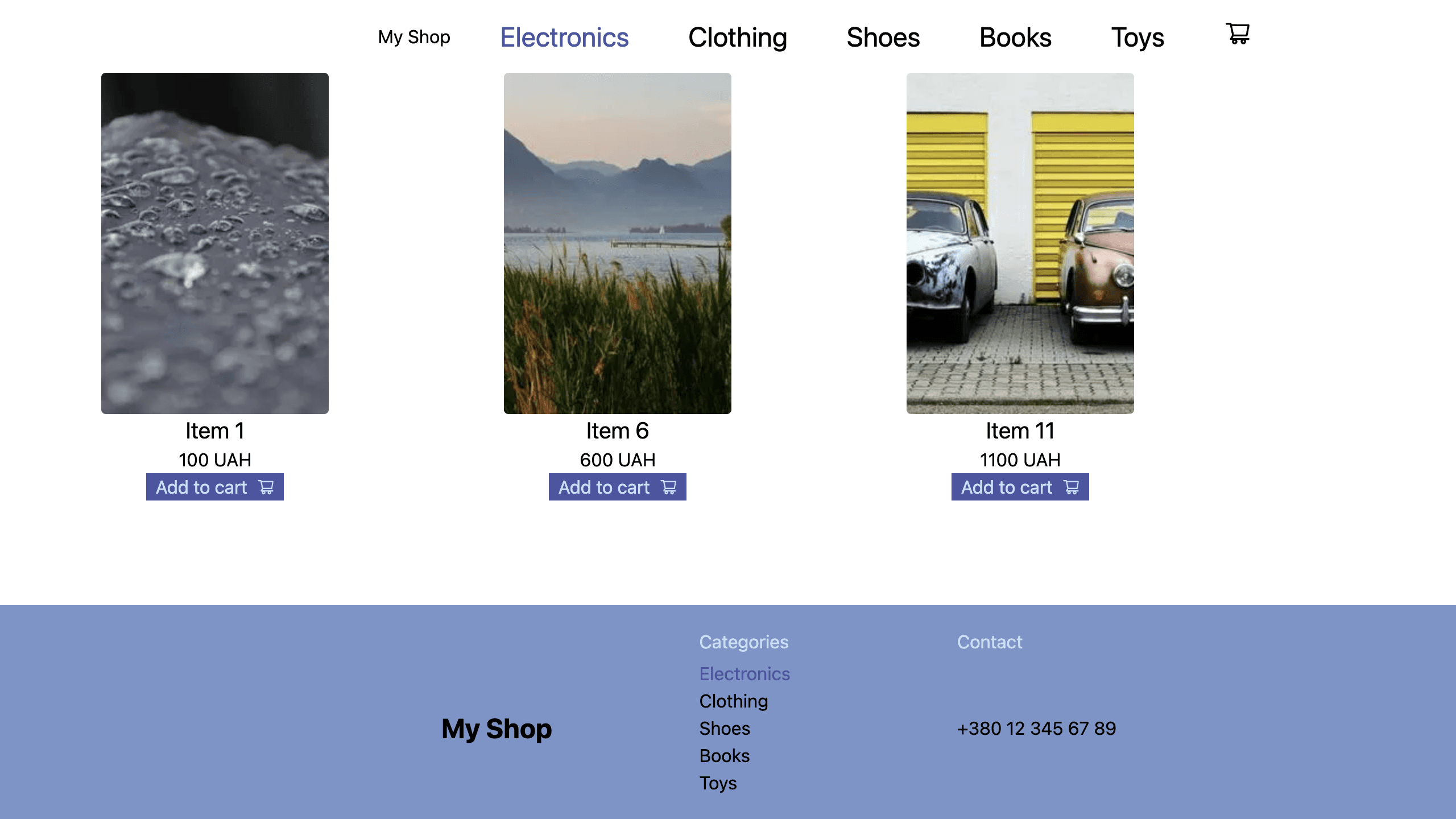 5-Hours Shop electronics category page